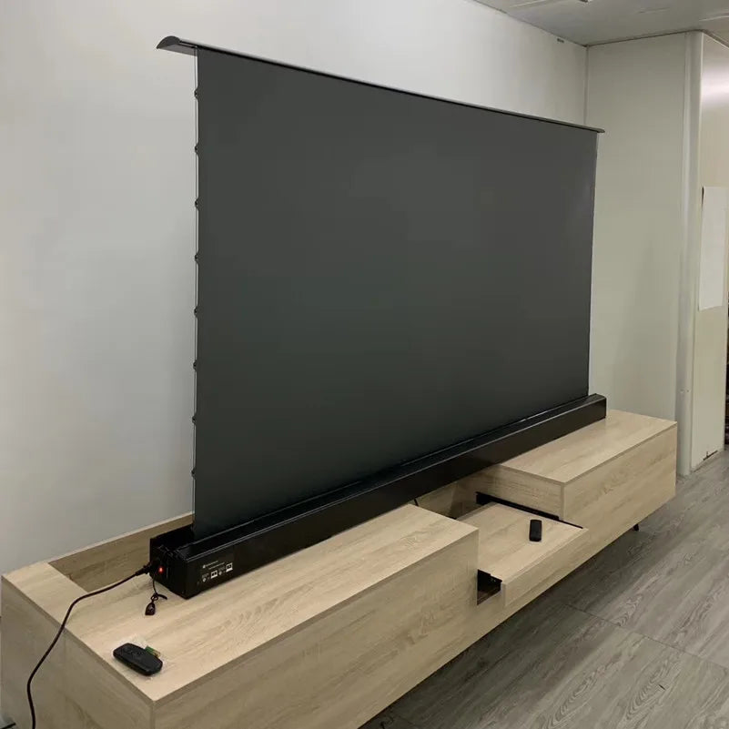 DS2-ALS Premium Floor Rising ALR Screen for Ultra Short Throw Laser Projectors