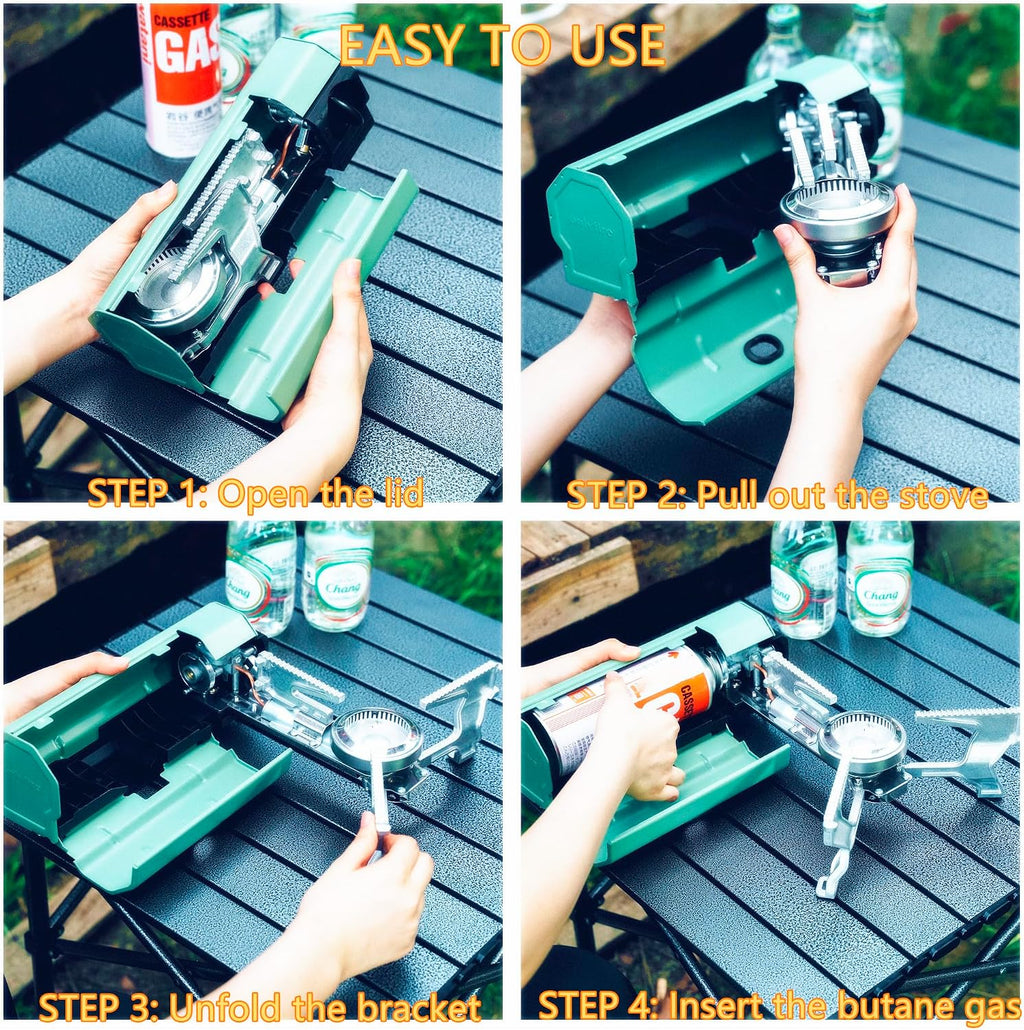 GS330 Portable Butane Camping Stove